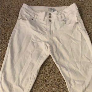 Plain white pants